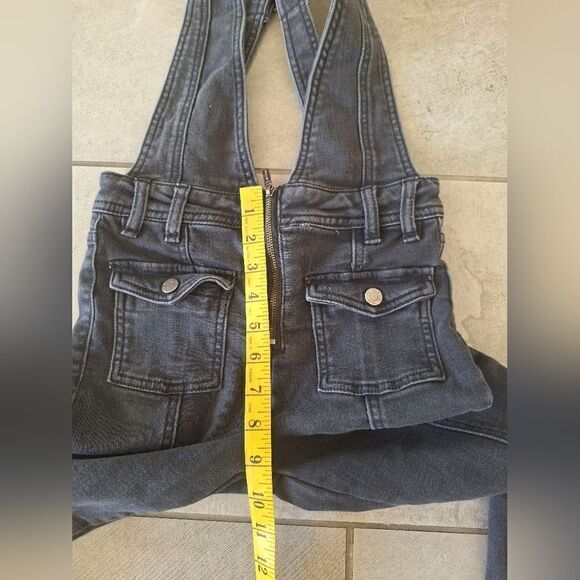 Habitual black‎ jeans jumpsuit size 10 - Picture 7 of 8